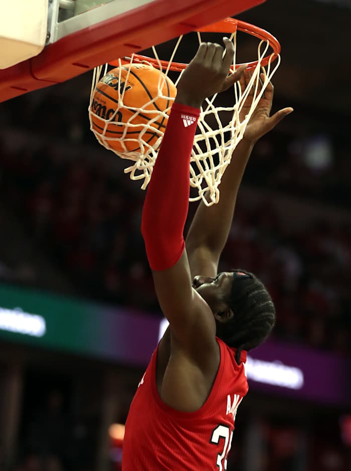 Eduardo Andre MBB vs Wisconsin 2022.03.06 USATSI_17844609